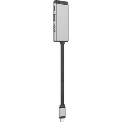 Picture of Alogic MagForce TRIO 3-in-1 Hub - 1 Pack - 1 x USB 3.2 (Gen 1) Type C - Male - 1 x HDMI 2.0 Digital Audio/Video - Female, 1 x USB 3.2 (Gen 1) Type A - Female, 1 x USB 3.2 (Gen 1) Type C - Female - 4096 x 2160 Supported