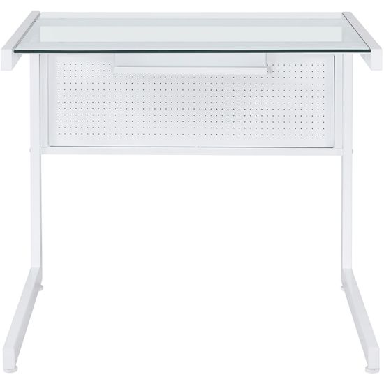 Picture of Eurostyle Caesar 34inW Writing Desk, White