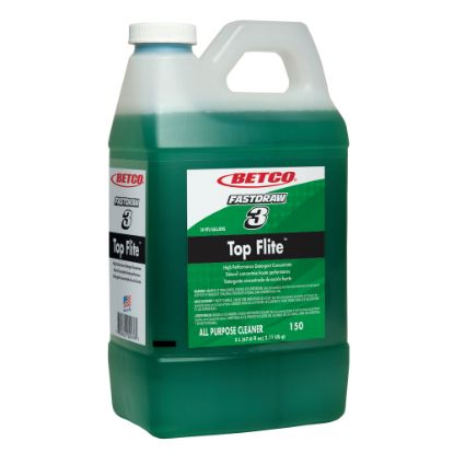 Picture of Betco Top Flite Fastdraw All-Purpose Cleaner, Fresh Scent, 67.6 Oz Bottle, Green, Case Of 4