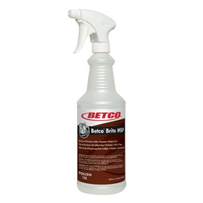 Picture of Betco Brite Multi-Surface Polish And Protectant, Lemon Scent, 32 Oz Bottle, Case Of 12