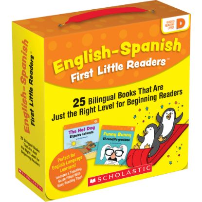 Picture of Scholastic Teacher Resources English-Spanish First Little Readers: Guided Reading Level D, Grades Pre-K To 2nd, Set Of 25 Books