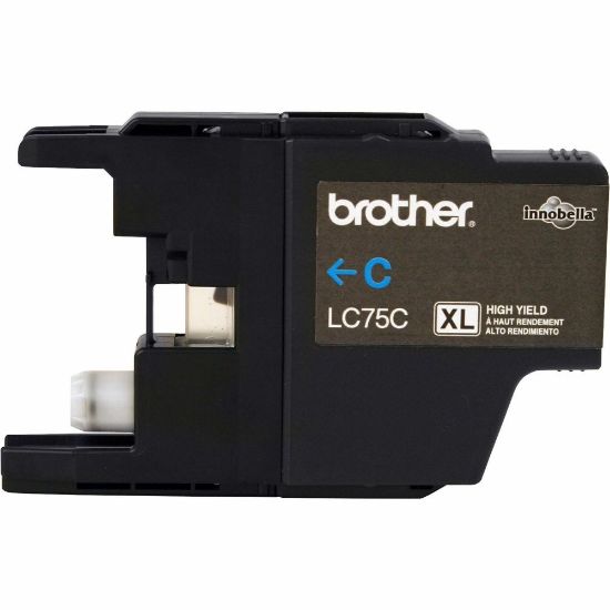 Picture of Brother LC75C Cyan Ink Cartridge, LC75C