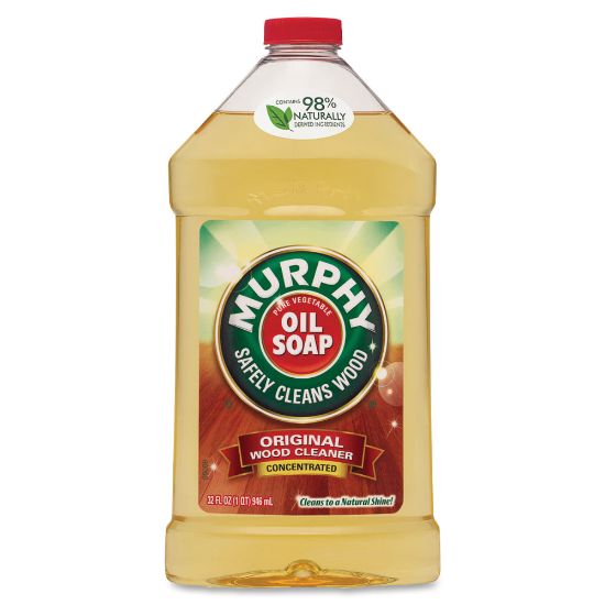 Picture of Murphy Oil Soap Wood Cleaner - Liquid - 32 fl oz (1 quart) - Fresh, Murphy Scent - 9 / Carton