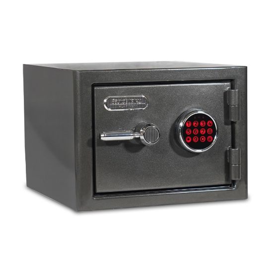 Picture of Sanctuary Platinum Digital Home/Office Safe, 1.07 Cu. Ft., Dark Grey Metallic