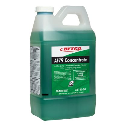 Picture of Betco AF79 Fastdraw Acid-Free Disinfectant Restroom Cleaner Concentrate Disinfectant, 67.6 Oz Bottle, Case Of 4