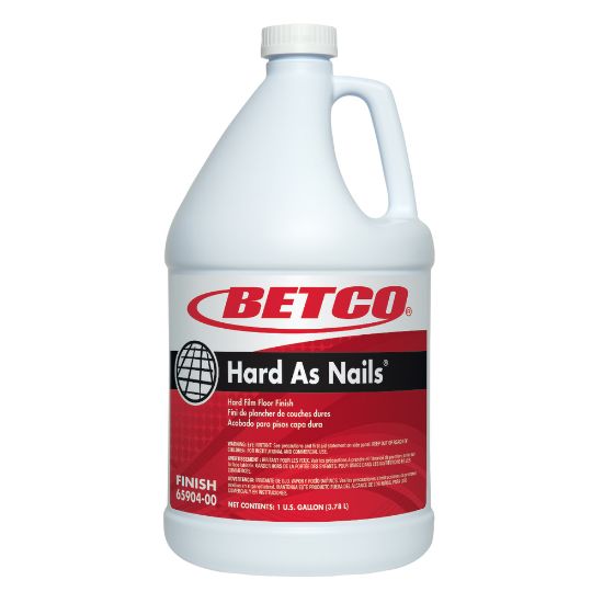 Picture of Betco Hard As Nails Floor Finish, 128 Oz Bottle, Case Of 4