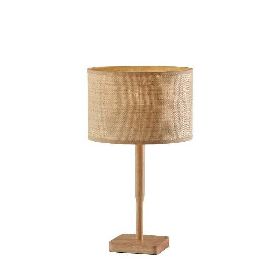 Picture of Adesso Ellis Table Lamp, 21inH, Natural Shade/Natural Base