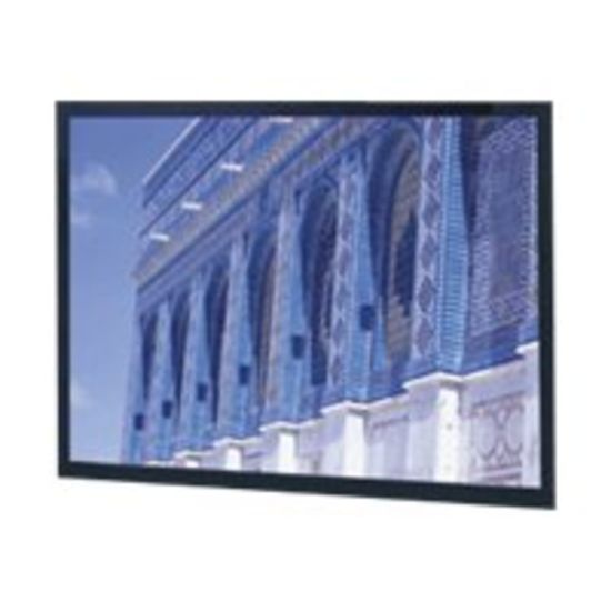 Picture of Da-Lite Da-Snap HDTV Format - Projection screen - wall mountable - 133in (133.1 in) - 16:9 - Dual Vision - black powder coat