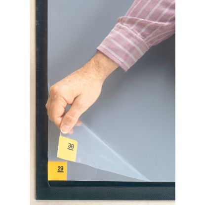 Picture of Clean Stride Adhesive Inserts, 34in x 44in, Clear, Pack Of 60