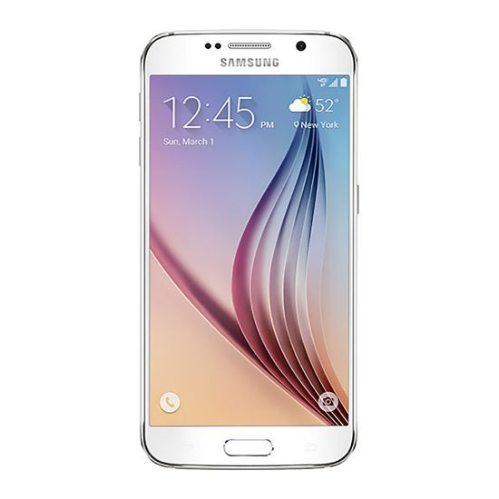 Picture of Samsung Galaxy S6 G920V Refurbished Cell Phone, White, PSC100189