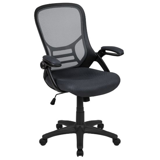 Picture of Flash Furniture Porter Ergonomic Mesh High-Back Office Chair, Gray