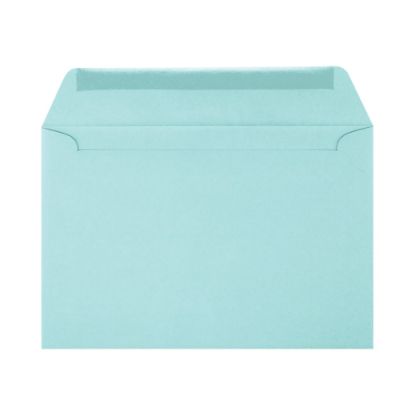 Picture of LUX Booklet 6in x 9in Envelopes, Peel & Press Closure, Seafoam, Pack Of 1,000