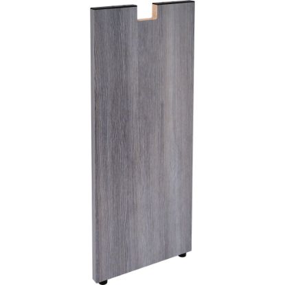 Picture of Lorell Essentials Series Credenza Half Leg, Weathered Charcoal