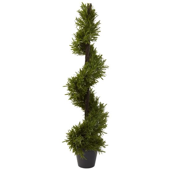 Picture of Nearly Natural 39inH Plastic Rosemary Spiral Tree With Pot