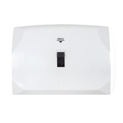 Picture of Hospeco Health Gards Lever Activated Toilet Seat Cover Dispenser System, White