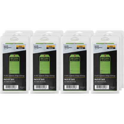 Picture of Avery RETURN TO STOCK Preprinted Inventory Tags - 5.75in Length x 3in Width - Rectangular - 12 / Carton - Card Stock - Green