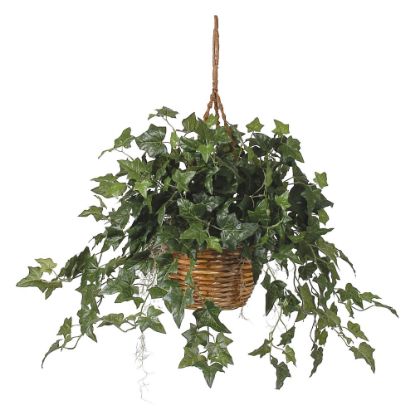 Picture of Nearly Natural 26inH Silk English Ivy Hanging Basket