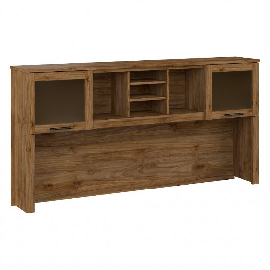 Picture of Bush Furniture Somerset 72inW Desk Hutch, Fresh Walnut, Standard Delivery