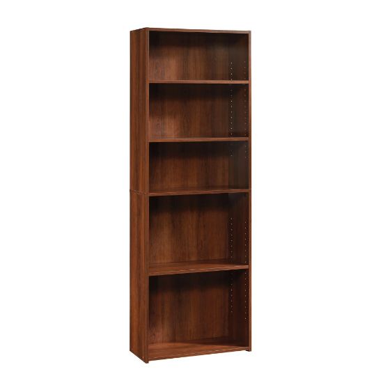 Picture of Sauder Beginnings 72inH 5-Shelf Bookcase, Brook Cherry