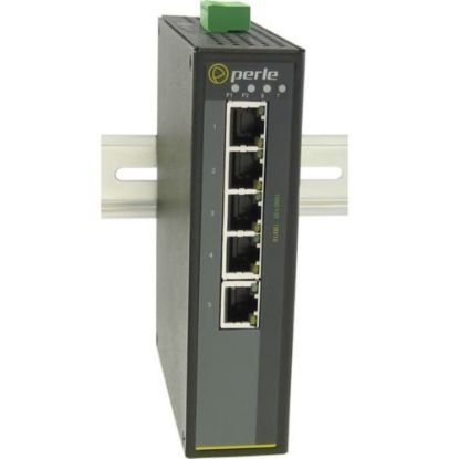 Picture of Perle IDS-105G-S2SC40 - Industrial Ethernet Switch - 6 Ports - 10/100/1000Base-T, 1000Base-EX - 2 Layer Supported - Rail-mountable, Panel-mountable, Wall Mountable - 5 Year Limited Warranty