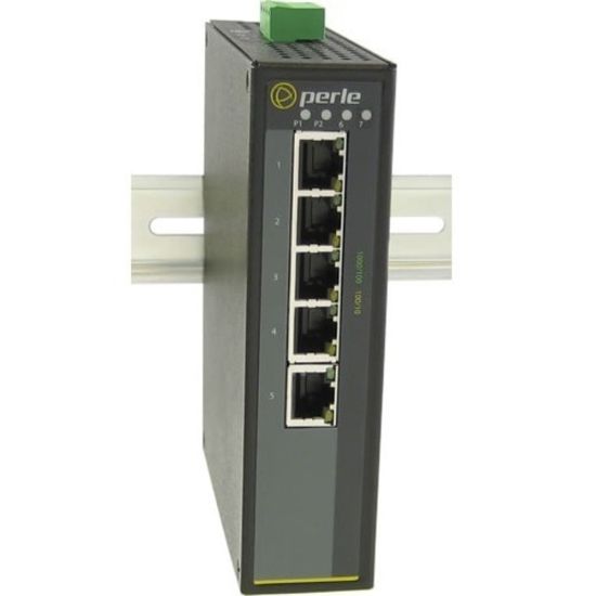 Picture of Perle IDS-105G-S2SC40 - Industrial Ethernet Switch - 6 Ports - 10/100/1000Base-T, 1000Base-EX - 2 Layer Supported - Rail-mountable, Panel-mountable, Wall Mountable - 5 Year Limited Warranty