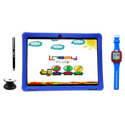 Picture of Linsay F10IPS Tablet, 10.1in Screen, 2GB Memory, 64GB Storage, Android 13, Kids Blue SW