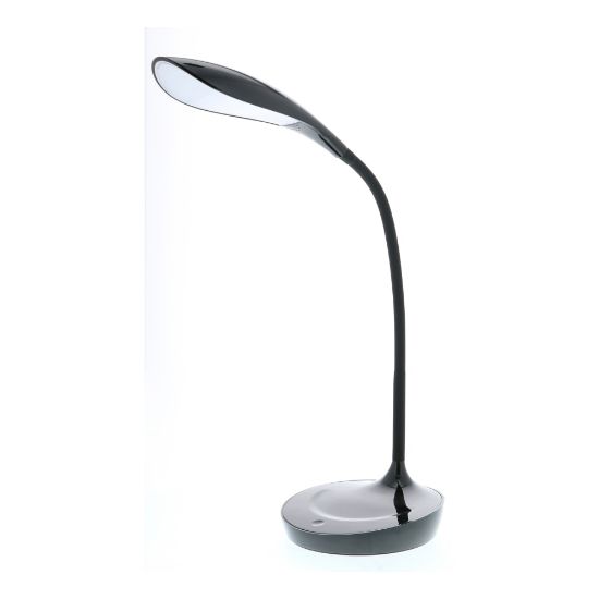 Picture of Bostitch Gooseneck LED Desk Lamp, 10-1/4inH, Black