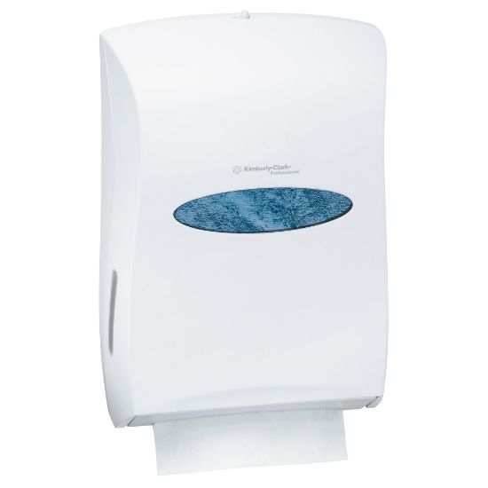 Picture of Kimberly-Clark Professional Universal Touchless Towel Dispenser, 18.9in x 13.3in x 5.9in, Pearl White