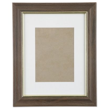 Picture of SKILCRAFT Certificate/Photo Vinyl Frames, 8-1/2in x 11in, Walnut, Pack Of 12 Frames (AbilityOne 7105014089957)