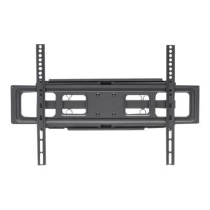 Picture of Manhattan TV & Monitor Mount, Wall, Full Motion, 1 screen, Screen Sizes: 37-65in, Black, VESA 100x100 to 600x400mm, Max 40kg, LFD, Tilt & Swivel with 3 Pivots, Lifetime Warranty - Bracket - for LCD TV / curved LCD TV - steel - black