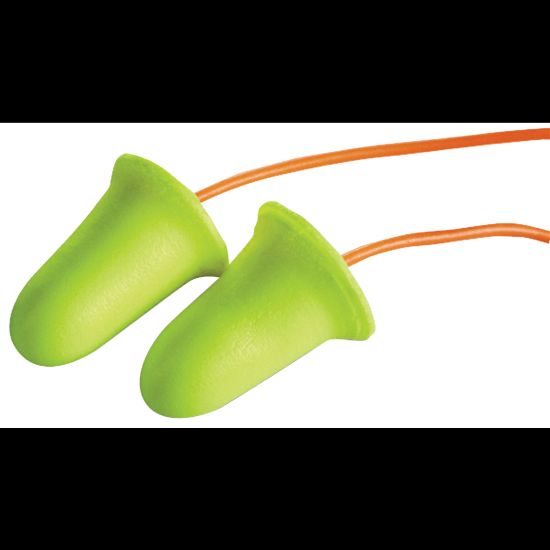 Picture of 3M, E-A-Rsoft FX Earplugs, Corded, NRR 33