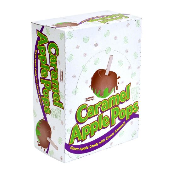 Picture of Tootsie Caramel Apple Pops, Bag Of 48