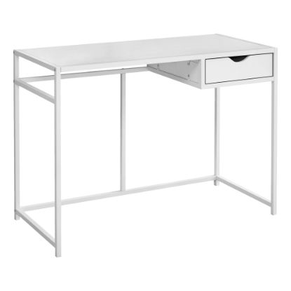 Picture of Monarch Specialties Riva 43inW Computer Desk, White