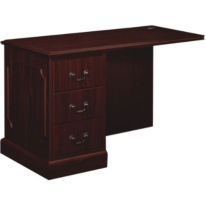 Picture of HON 94000 48inW Left Desk Return, Mahogany