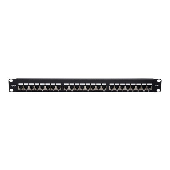 Picture of Tripp Lite 24-Port Cat5e/Cat6 Ethernet Patch Panel