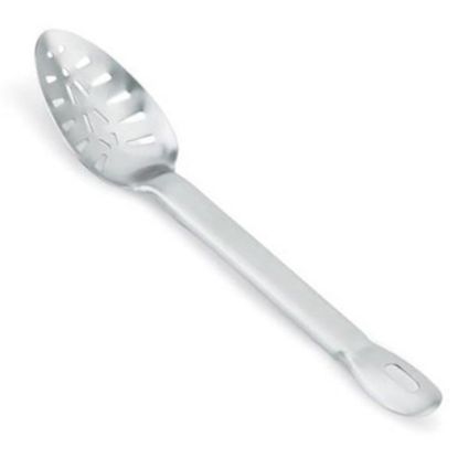 Picture of Vollrath Heavy-Duty Slotted Basting Spoon, 15-1/2in, Silver