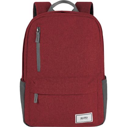 Picture of Solo New York Re:Cover 51% Recycled Polyester Backpack With 15.6in Laptop Pocket, Gray