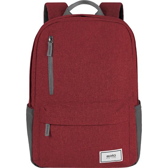 Picture of Solo New York Re:Cover 51% Recycled Polyester Backpack With 15.6in Laptop Pocket, Gray