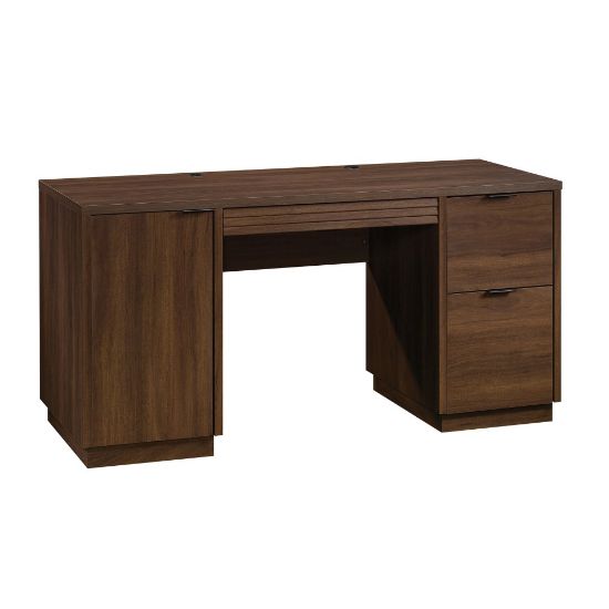 Picture of Sauder Englewood 59inW Computer Desk, Spiced Mahogany