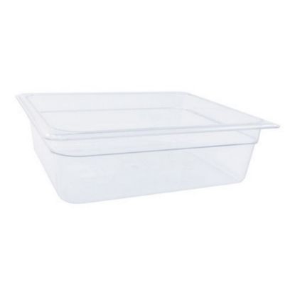 Picture of Cambro 1/2 Size Camwear Food Pan, 4in x 10in x 13in, Clear