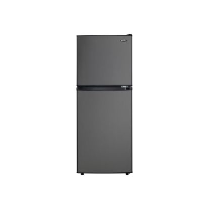 Picture of Danby DCR047A1BBSL - Refrigerator/freezer - top-freezer - width: 19 in - depth: 21.1 in - height: 48.1 in - 4.7 cu. ft - black/stainless steel look