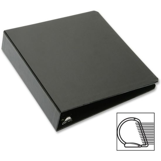 Picture of SKILCRAFT 3-Ring Binder, 2in D-Rings, 82% Recycled, Black (AbilityOne 7510-01-579-9317)