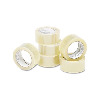 Picture of SKILCRAFT Commercial-Grade Packaging Tape, 2in x 55 Yd., Clear, Pack Of 6 (AbilityOne 7510-01-579-6874)