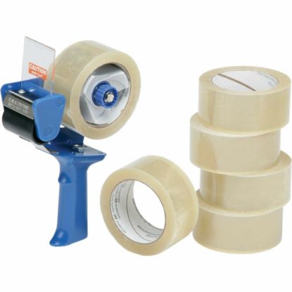 Picture of SKILCRAFT Pistol-Grip Tape Dispenser With Tape (AbilityOne 7510-01-579-6872)