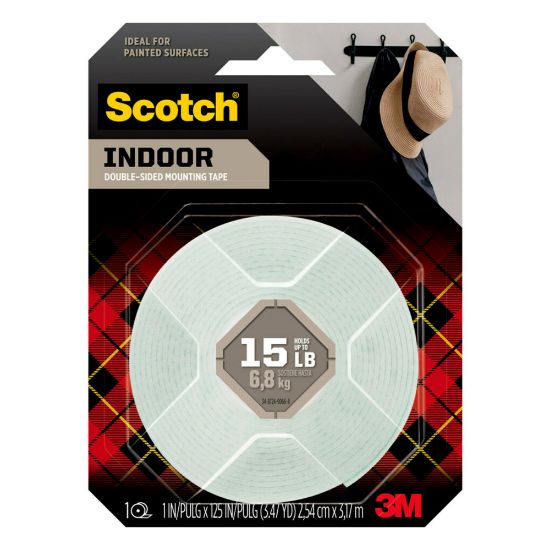 Picture of Scotch Permanent Heavy-Duty Mounting Tape, 1in x 125in