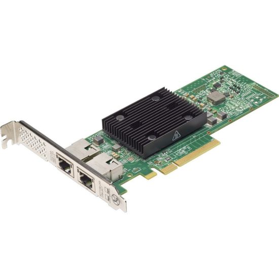 Picture of Lenovo ThinkSystem Broadcom NX-E PCIe 10Gb 2-Port Base-T Ethernet Adapter - PCI Express 3.0 x8 - 2 Port(s) - 2 - Twisted Pair - 10GBase-T - Plug-in Card