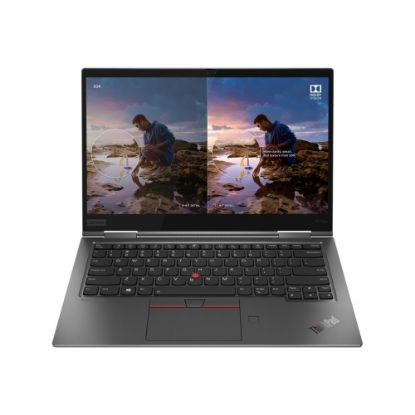 Picture of Lenovo ThinkPad X1 Yoga Gen 5 20UB001FUS 14in Touchscreen 2 in 1 Notebook - Full HD - Intel Core i5 (10th Gen) i5-10210U 1.60 GHz - 8 GB RAM - 256 GB SSD - Iron Gray - Windows 10 Pro - Intel UHD Graphics