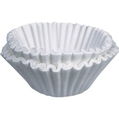 Picture of BUNN Home Brewer Coffee Filters - Chlorine-free, Heavyweight - 3000 / Carton - White