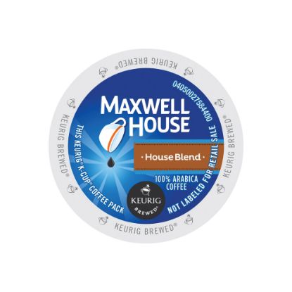 Picture of Maxwell House Single-Serve Coffee K-Cup, House Blend, Carton Of 24