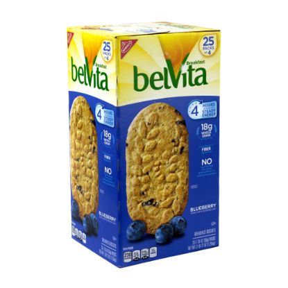 Picture of BELVITA Breakfast Biscuits Blueberry 4-Packs, 25 Count